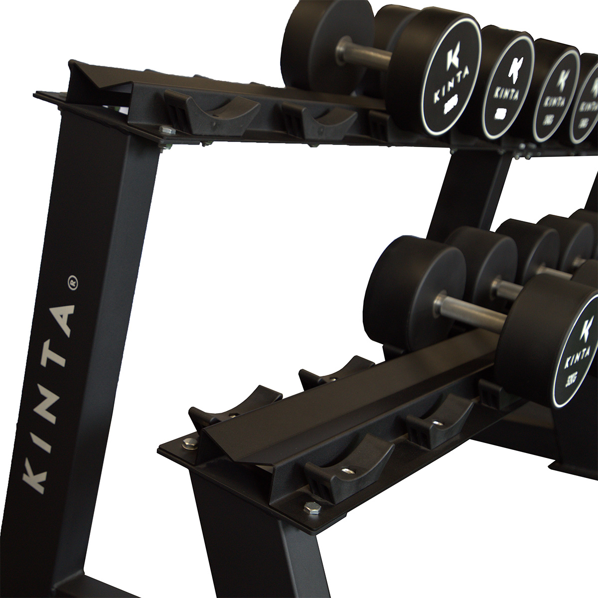 2 Tier Round Head Dumbbell Rack 10 Pair