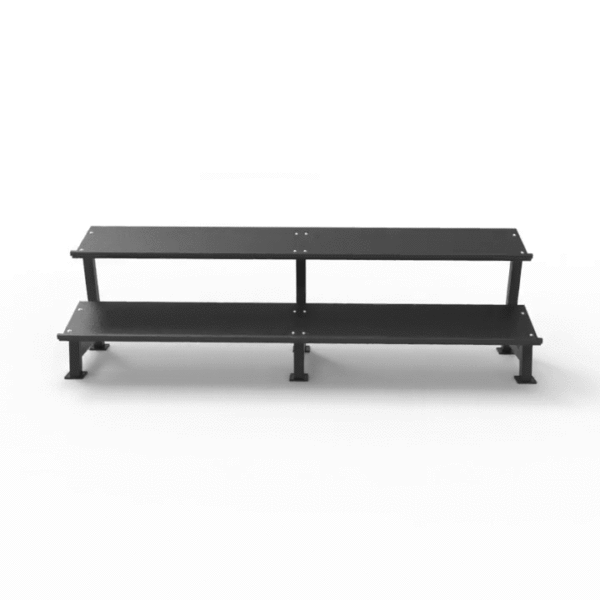 Commercial Hex Dumbbell Rack 2 Tier
