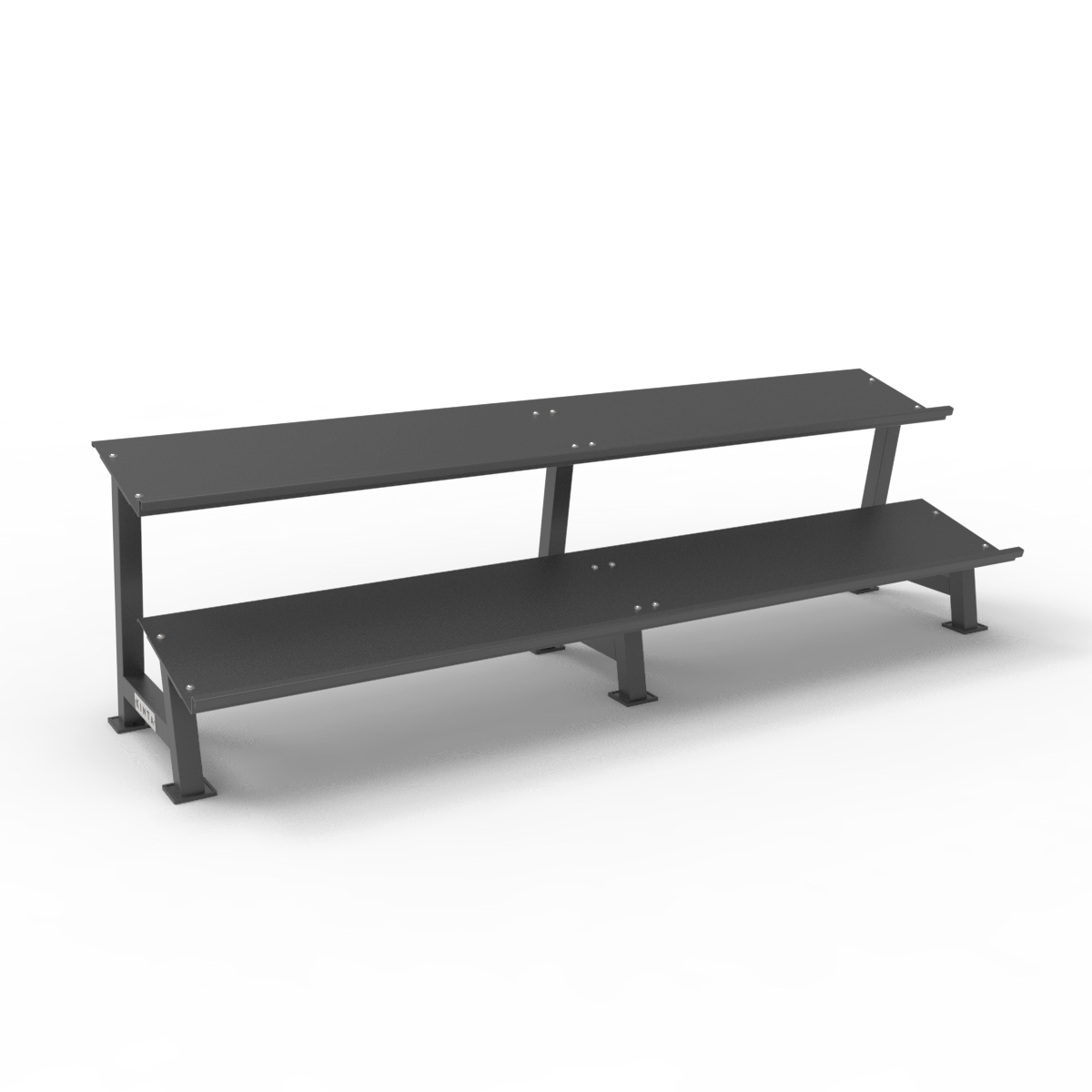 Commercial Hex Dumbbell Rack 2 Tier