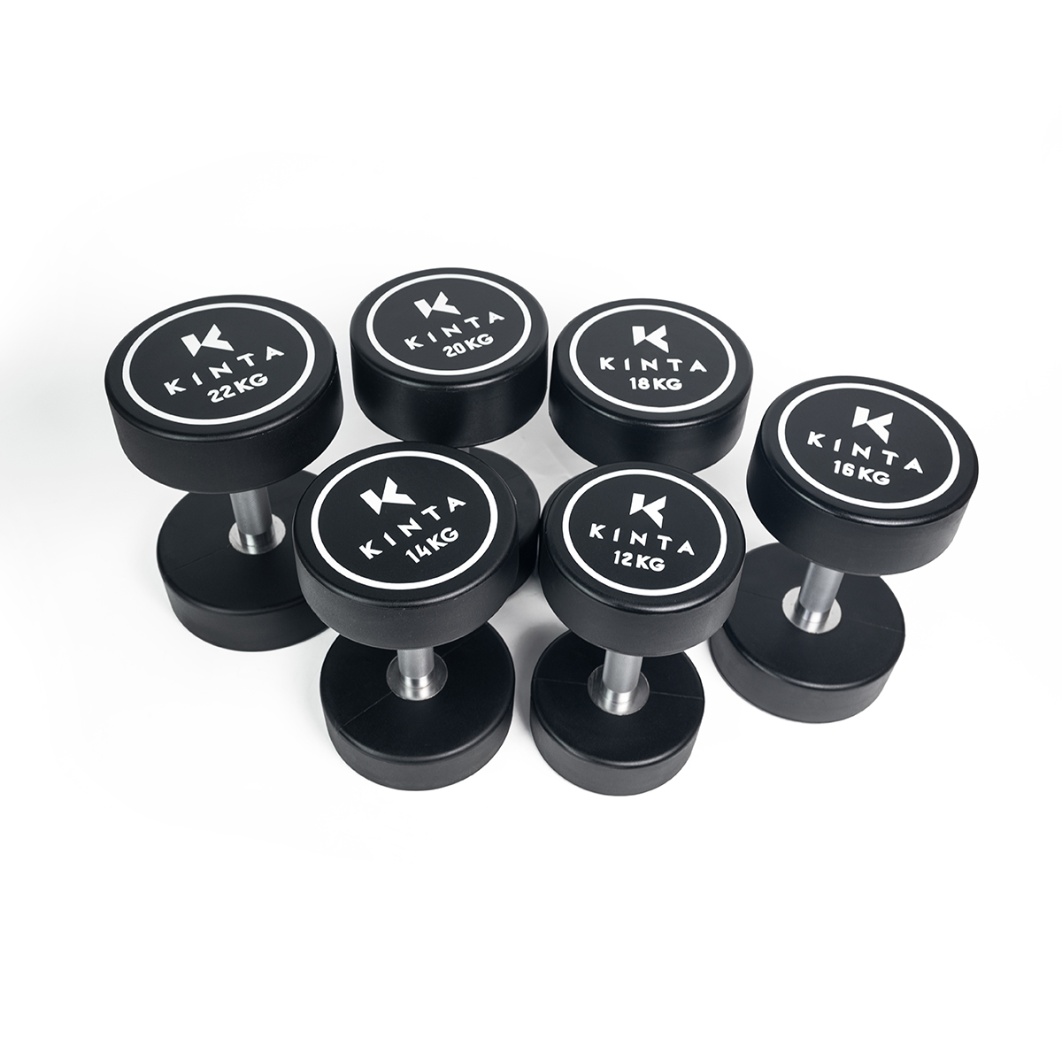 Kinta PU Round Dumbbell