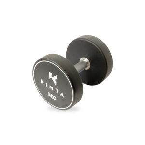 14kg round pu dumbbell