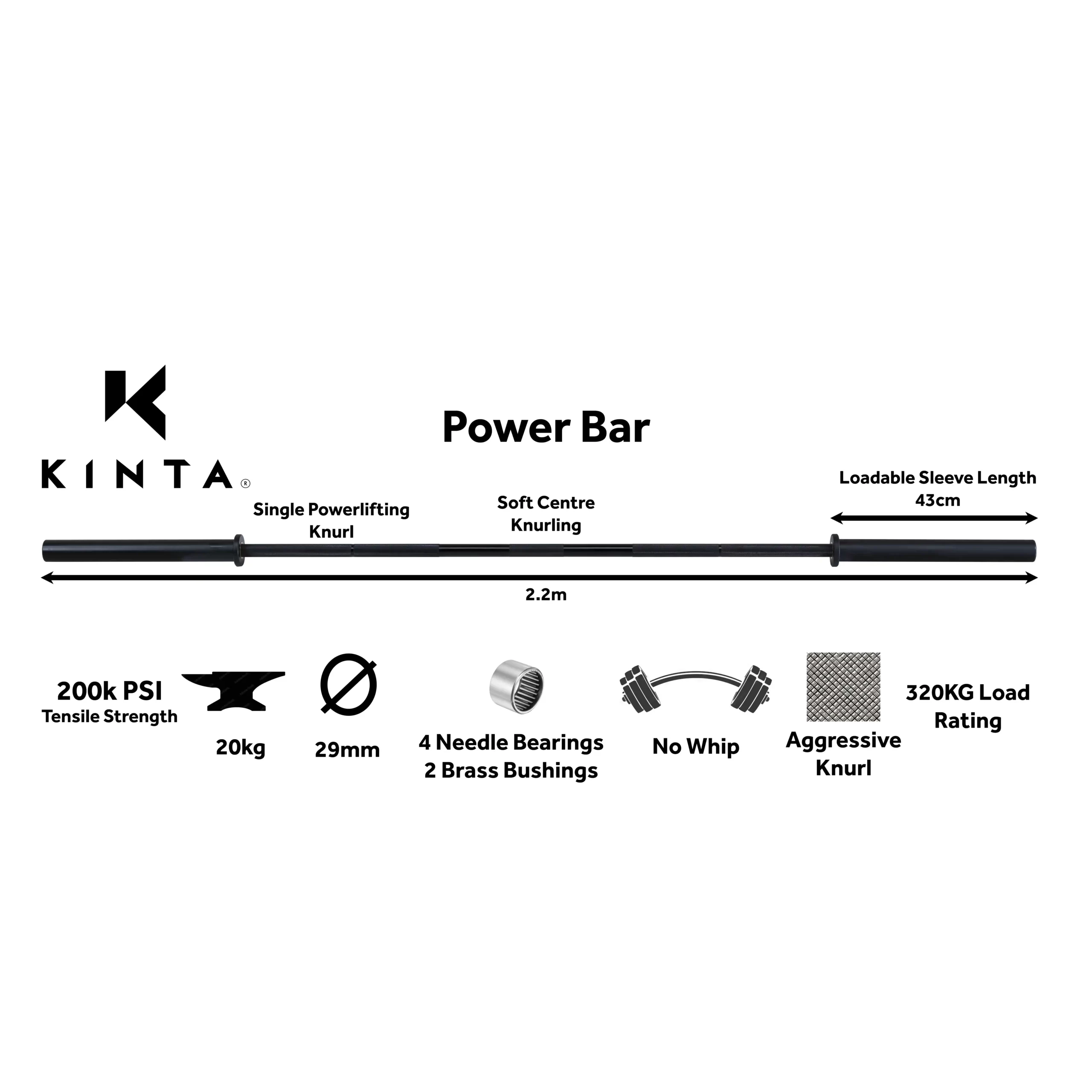 Kinta Power Barbell