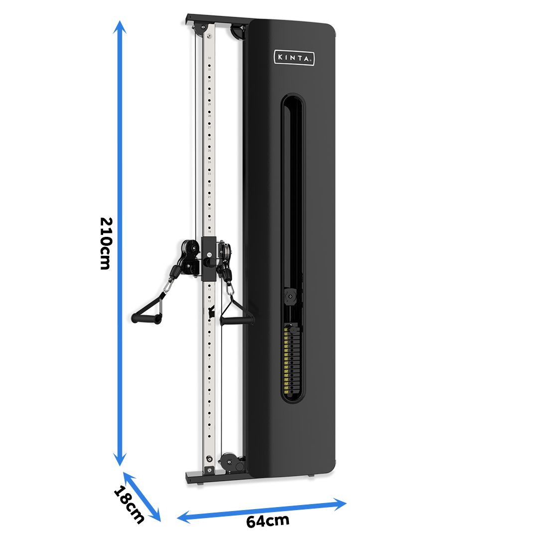 Wall Mounted Cable Machine Left