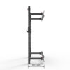 Wall mounted squat rack side image