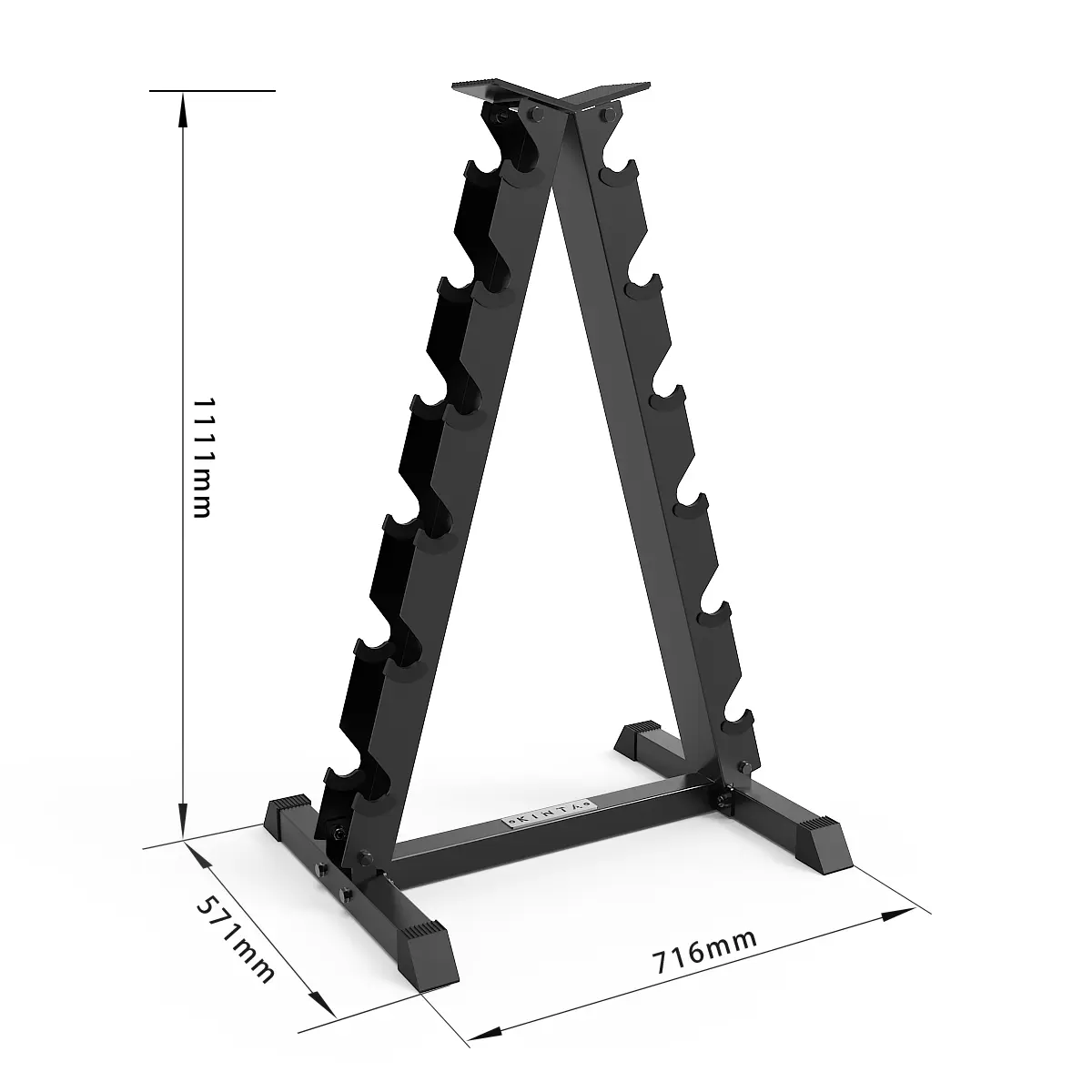 A-Frame Dumbbell Storage Rack