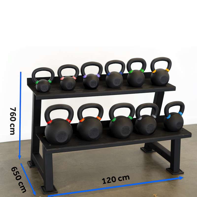 2 Tier Kettlebell Rack