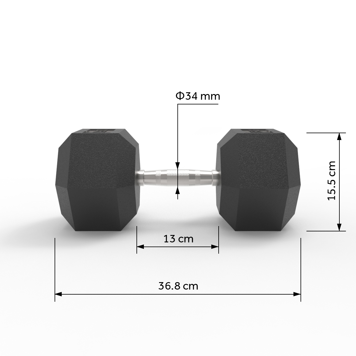 Hex Dumbbells 22.5kg