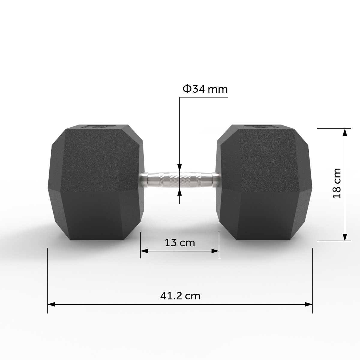 Hex Dumbbells 37.5kg