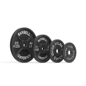 100kg Cast Iron Weight Plate Set