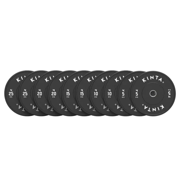 150kg Bumper Weight Plate Set