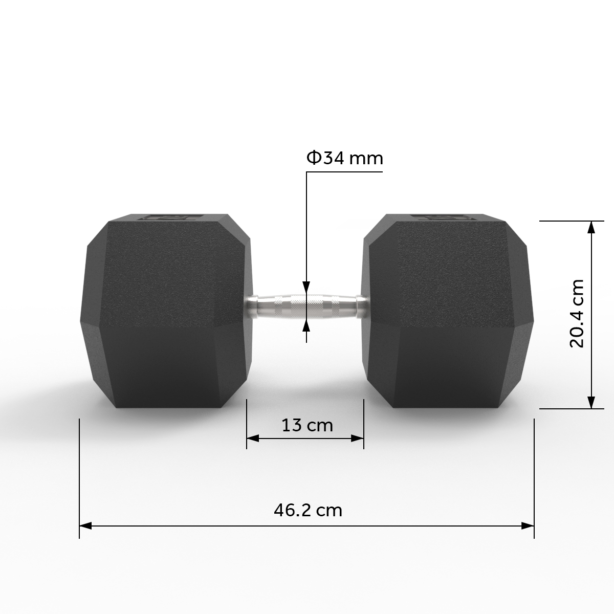 Hex Dumbbells 50kg