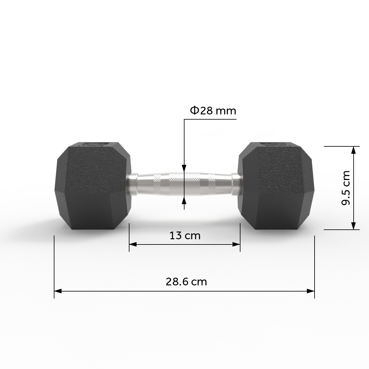 Hex Dumbbells 5kg