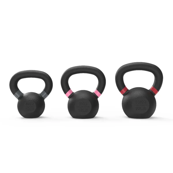 Kettlebell Set, 6kg, 8kg, 10kg