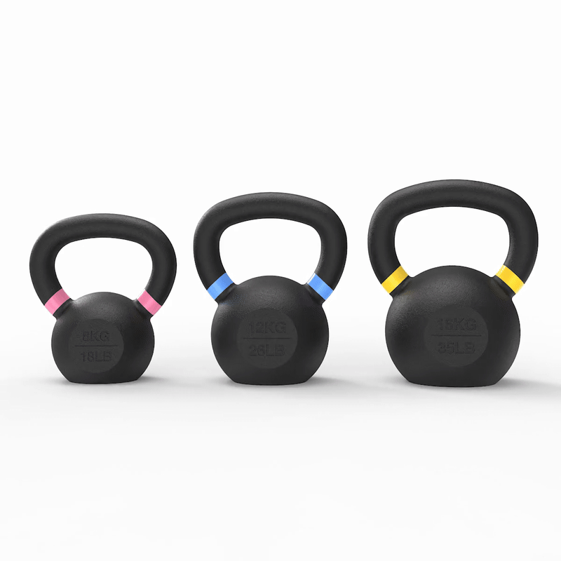 Kettlebell Set 8kg 12kg and 16kg