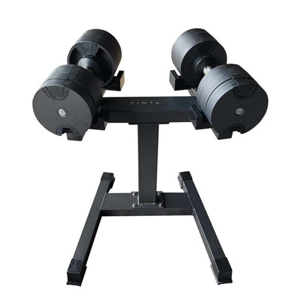adjustable dumbbell set and stand