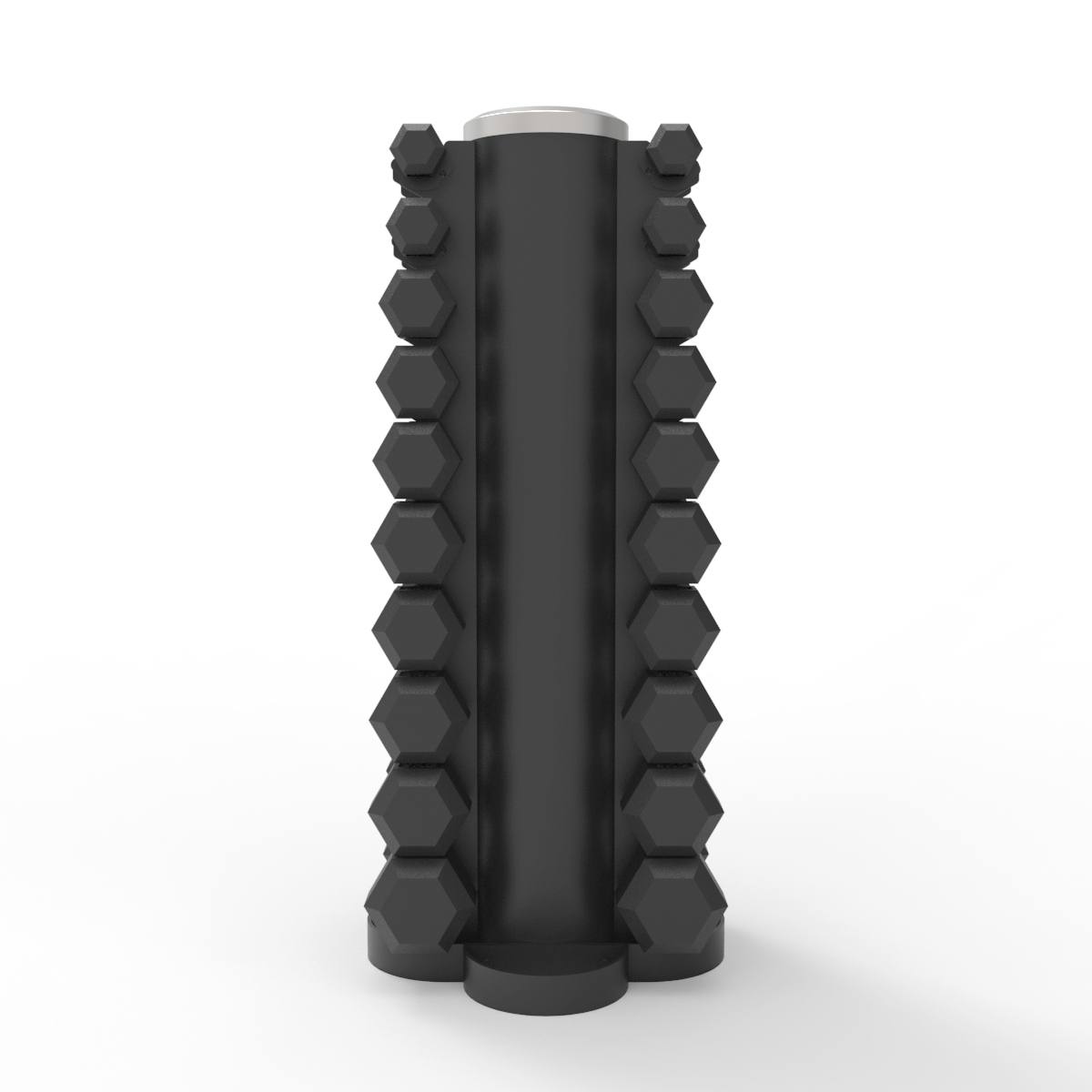 Dumbbell Tower Rack with Dumbbells Set