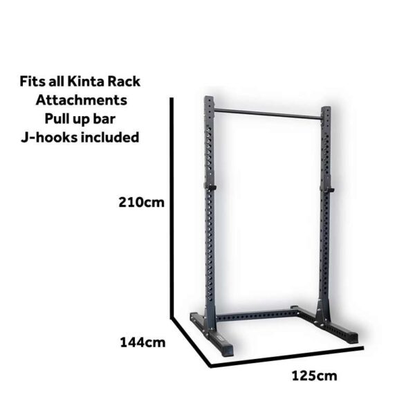 heavy duty squat rack dimensions