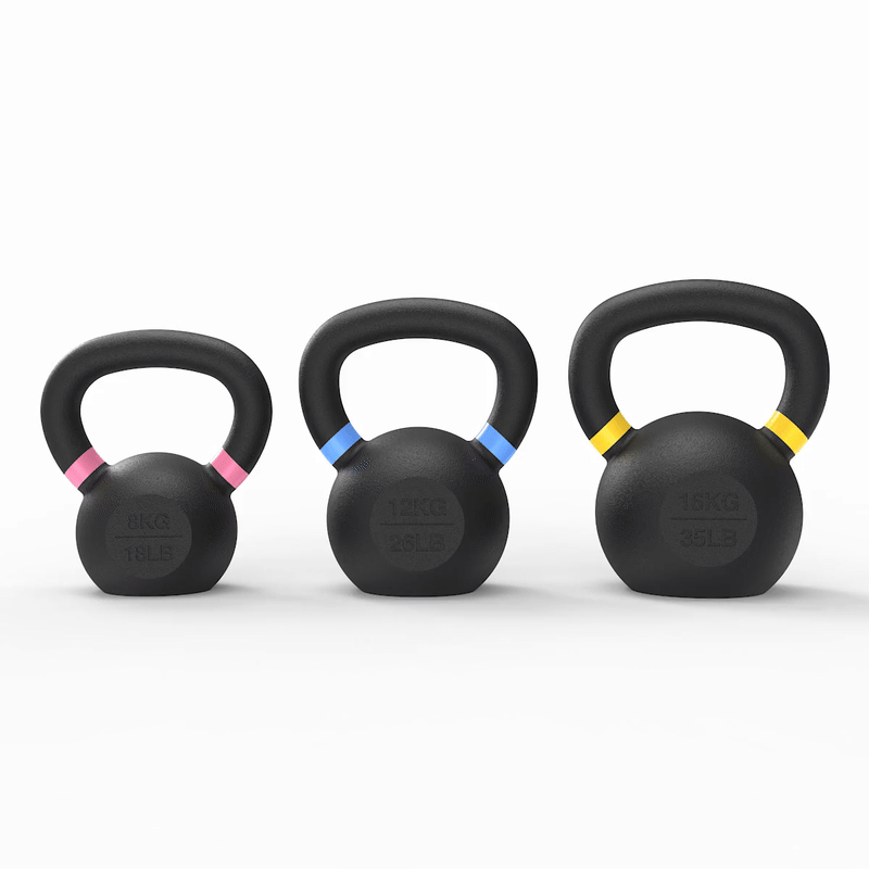 Kettlebell Set 8kg 12kg and 16kg