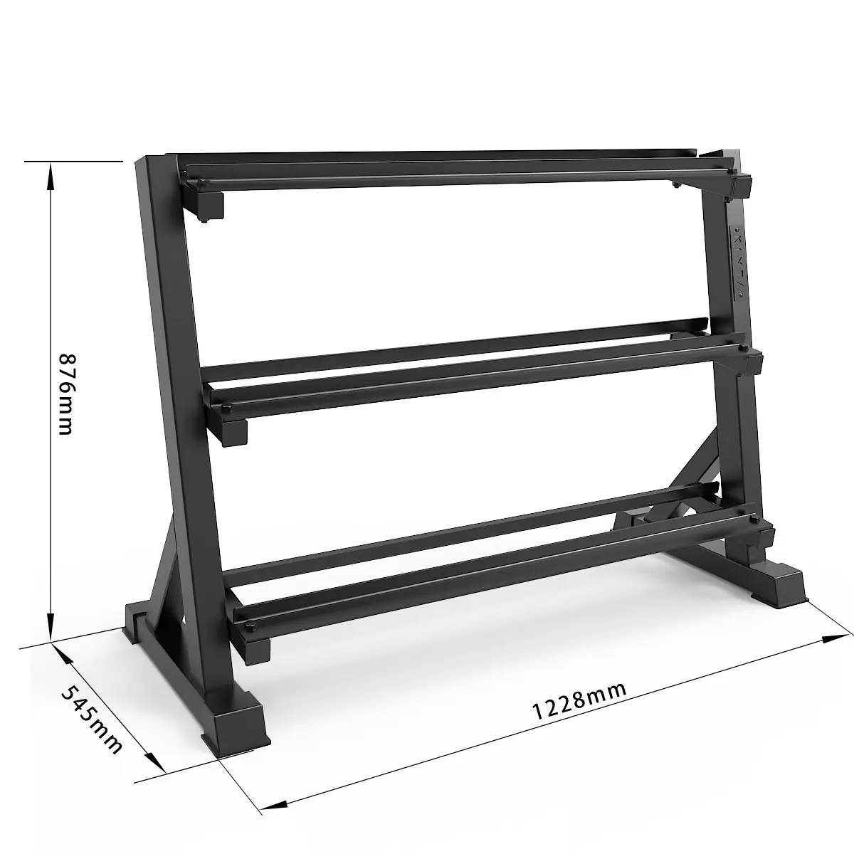 3 tier Dumbbell Rack