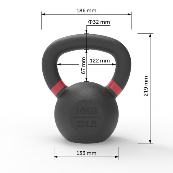 Ironcast Kettlebells 10KG