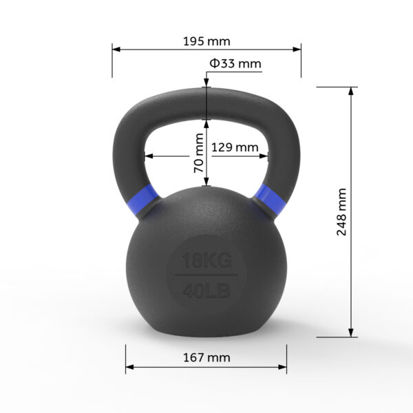 Ironcast Kettlebells 18KG