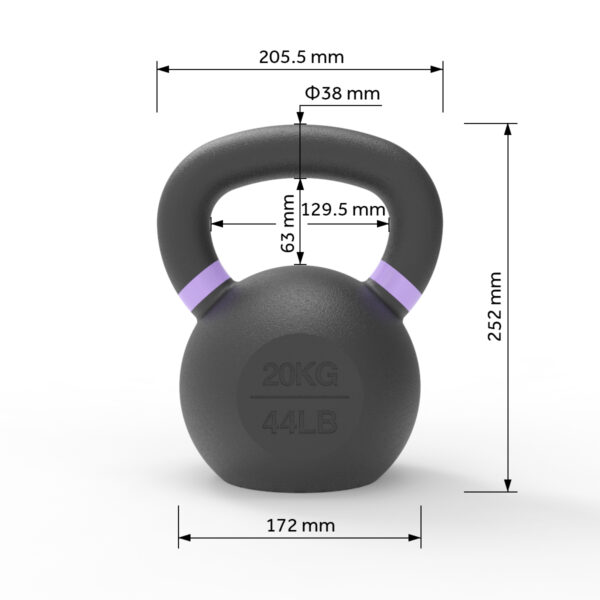 Ironcast Kettlebells 20KG