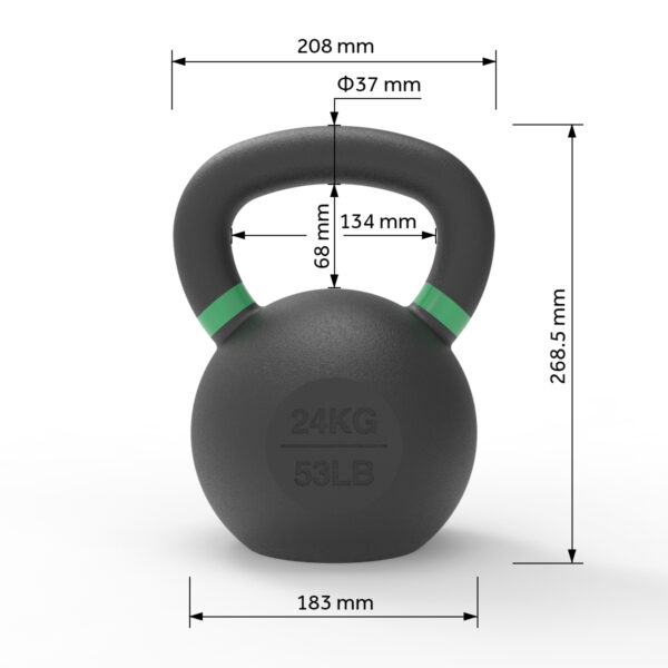 Ironcast Kettlebells 24KG