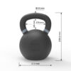 Ironcast Kettlebells 36KG