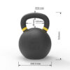 Ironcast Kettlebells 48KG
