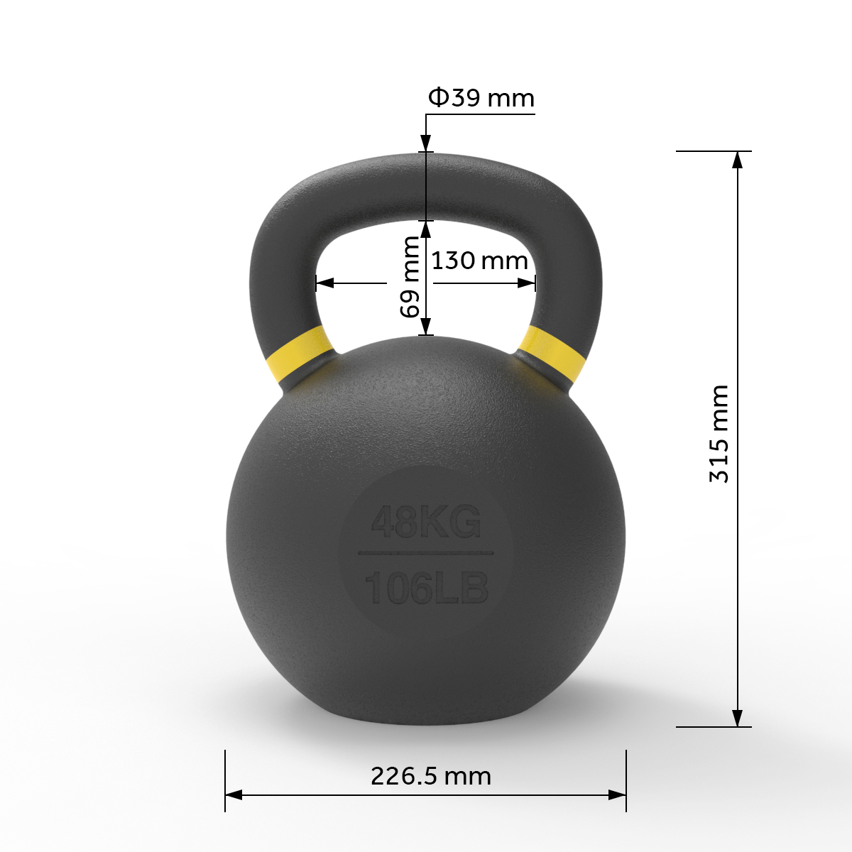 Ironcast Kettlebells 48KG Ironcast Kettlebells 48KG