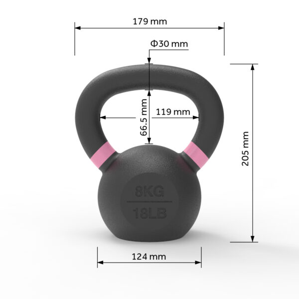 Ironcast Kettlebells 8KG