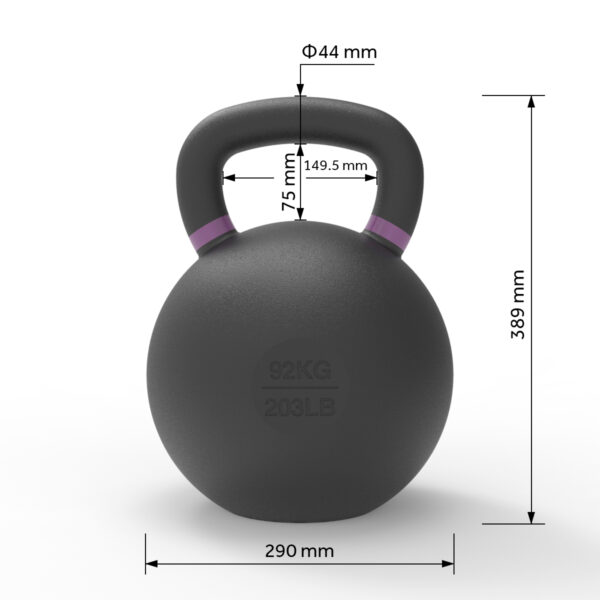 Ironcast Kettlebells 92KG
