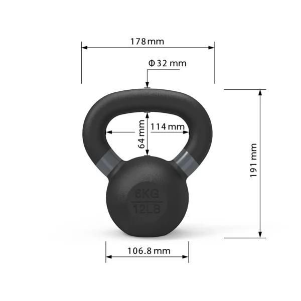 Ironcast Kettlebells - 6kg