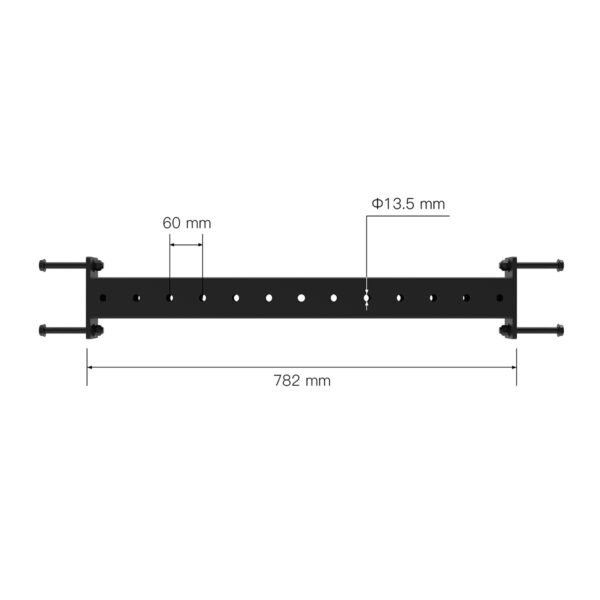 K75 78cm Crossbar Pair