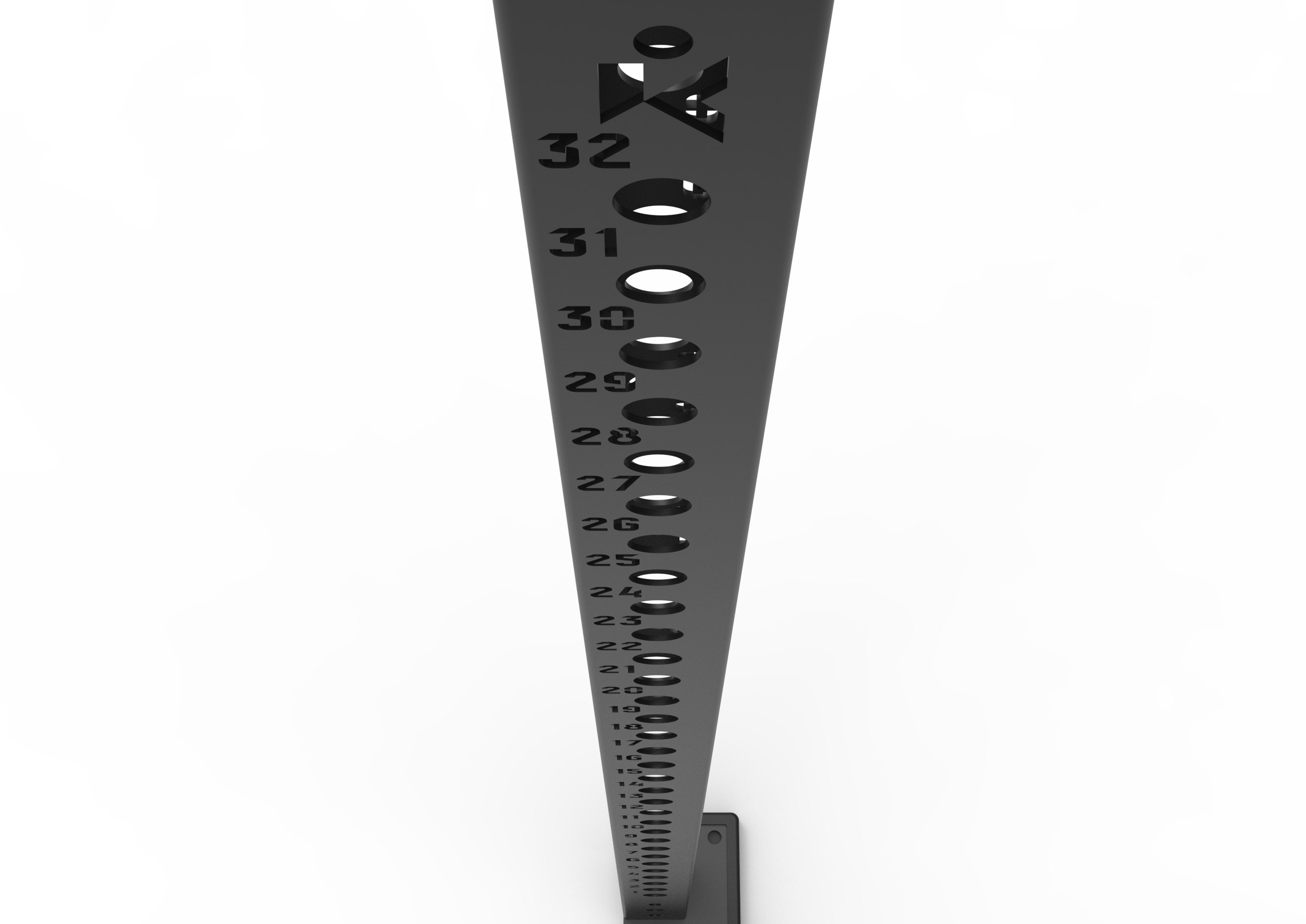 K75 Upright Pair close up K75 Upright Pair close up