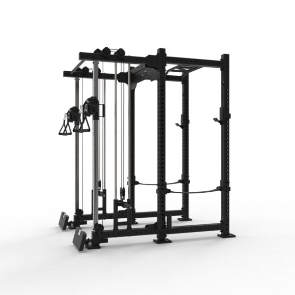 K75 Combat Power Rack angled view