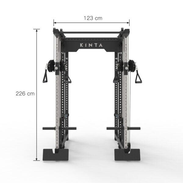 K75 Combat Power rack fron dimensions