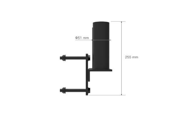 K75 Double Barbell Storage Attachment