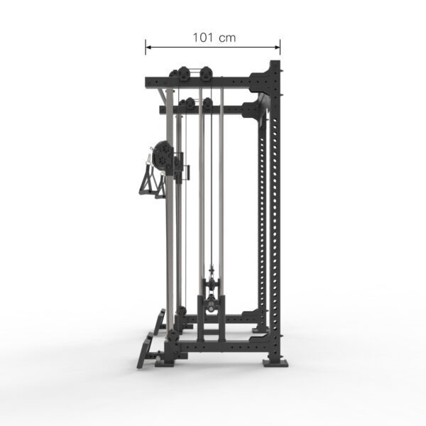 Dual Pulley Stand Alone Rack