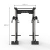 Dual Pulley Stand Alone Rack