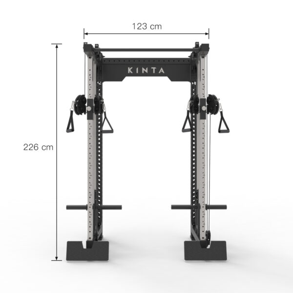 Dual Pulley Stand Alone Rack