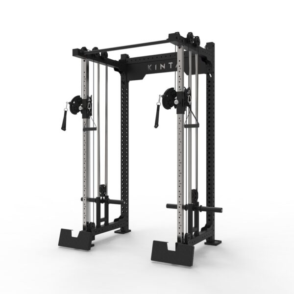 Dual Pulley Stand Alone Rack