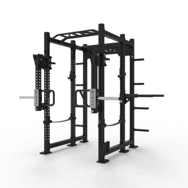 K75 Saber Power Rack angled