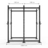 K75 Back2Back V1 Squat Rack