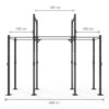 K75 Dual Height V1 Double Cell Free Rig