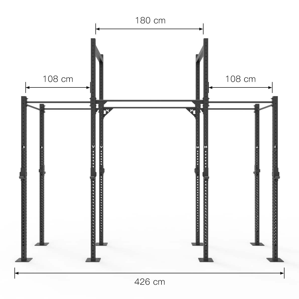 K75 Dual Height V1 Double Cell Free Rig