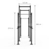 K75 Dual Height V1 Double Cell Free Rig