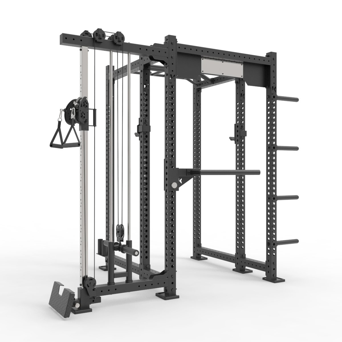 K75 Power Cage Plate Cable Pull Rack K75 Power Cage Plate Cable Pull Rack