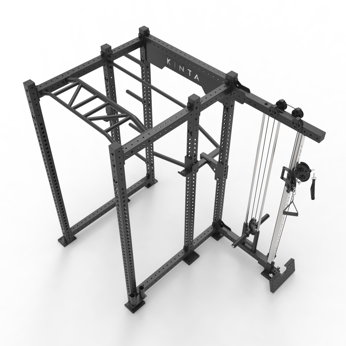 K75 Power Cage Plate Cable Pull Rack K75 Power Cage Plate Cable Pull Rack