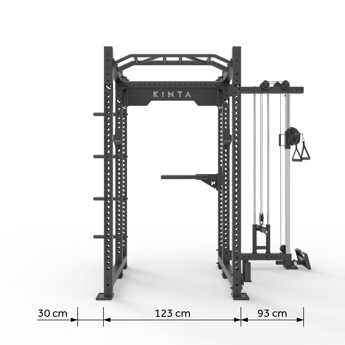 K75 Power Cage Plate Cable Pull Rack K75 Power Cage Plate Cable Pull Rack